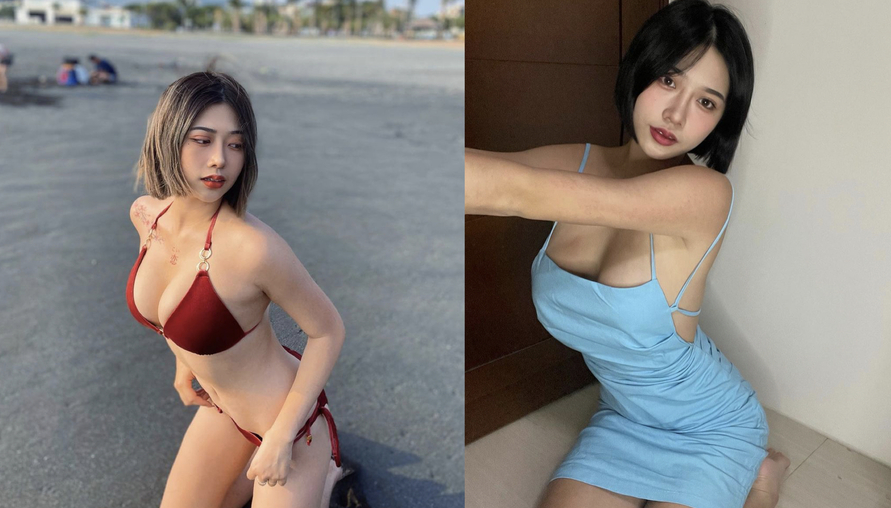 「鄉民瘋狂追捧」的短髮性感美女「Helen」,來自胸口的甜蜜負荷全部溢出來,甜美性感一次包辦!