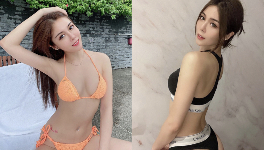 哪來的大長腿！氣質妹「Nica」美胸撐比基尼、蠻腰撐貼身洋裝 整個人直接撐起全場焦點