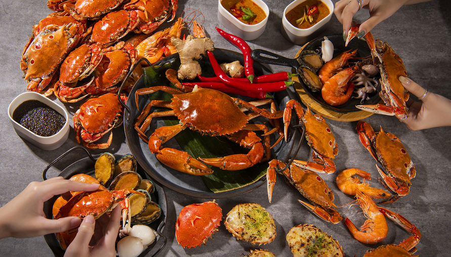 久等了秋蟹 台北遠東香格里拉遠東Café品蟹嘉年華 吃到飽