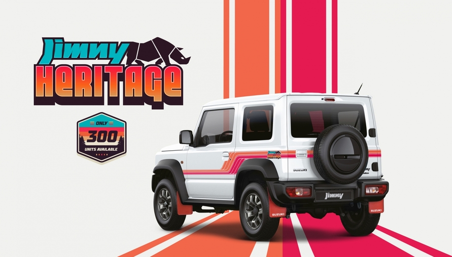 Suzuki打造獨一無二Jimny Heritage,限量澳洲獨家發售,快告訴你的澳洲朋友!