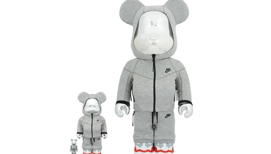《風靡十年的運動風,今得玩具新身》:Nike「Tech Fleece」與 MEDICOM TOY 的 BE@RBRICK 合體登場!