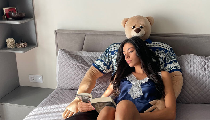 170公分的「熊玩意兒」!「Loving Bear Puffy」,讓你再也不怕冷寂的夜晚。