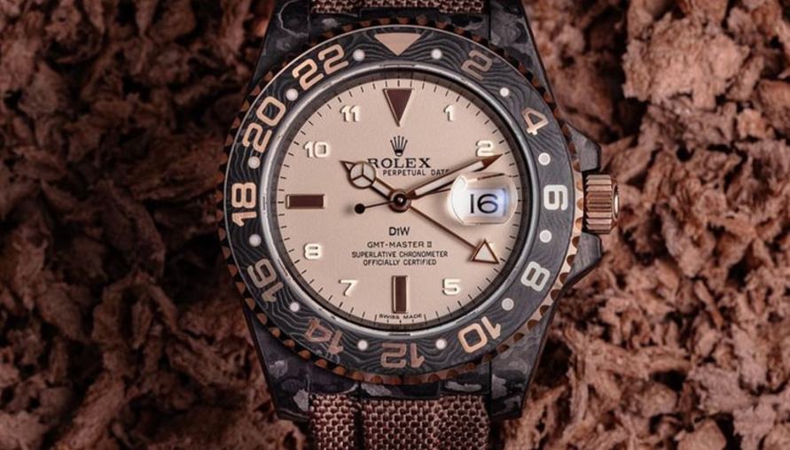 沙漠傳奇再現: DiW 推出獨特版 Rolex GMT-Master II「GMT DE Everose」