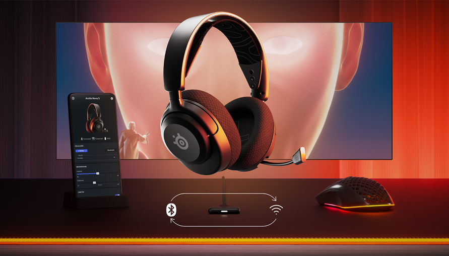 SteelSeries推出劃時代無線耳機「Arctis Nova 5」,開創電競音訊新紀元