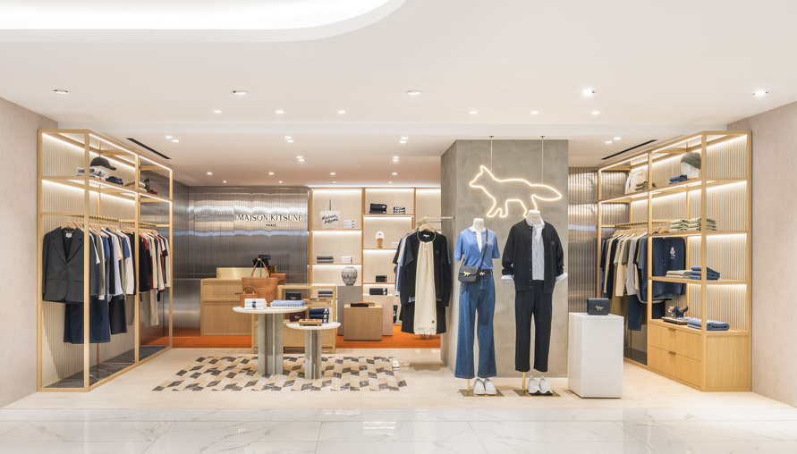 吳念軒演繹 巴黎 × 東京風尚 Maison Kitsuné 忠孝 SOGO 全新櫃位優雅揭幕